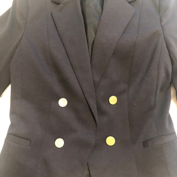 Structured Navy H&M Blazer - Picture 2 of 5